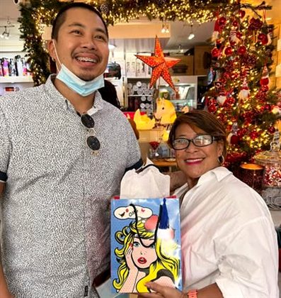 Art + Design SXM Christmas memory